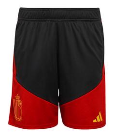 adidas Belgien Tiro Training Short Kids Fußballshorts Kinder schwarz