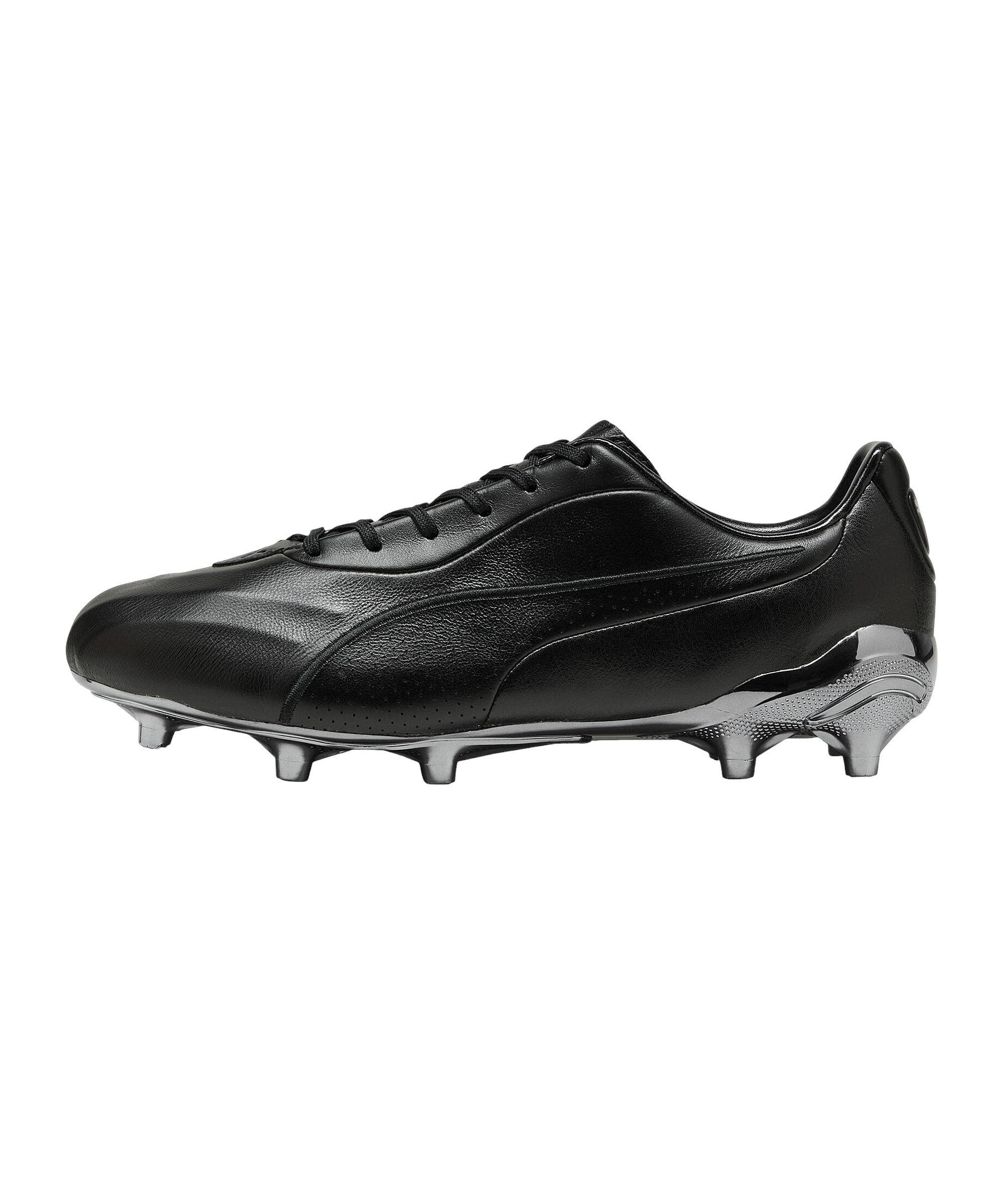 PUMA KING Platinum FG/AG Pantera Negra Fu&szlig;ballschuhe - schwarzschwarz