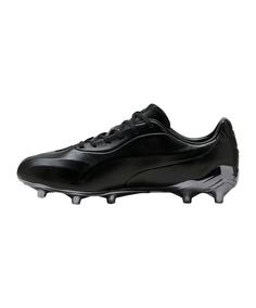Rückansicht von PUMA KING Platinum FG/AG Pantera Negra Fußballschuhe schwarzschwarz