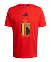 adidas Belgien DNA Graphic T-Shirt T-Shirt Herren - rot