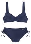 Lascana B&uuml;gel-Bikini Bikini Set Damen - marine