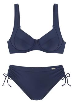 Lascana Bügel-Bikini Bikini Set Damen marine