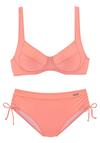 Lascana B&uuml;gel-Bikini Bikini Set Damen - lachs