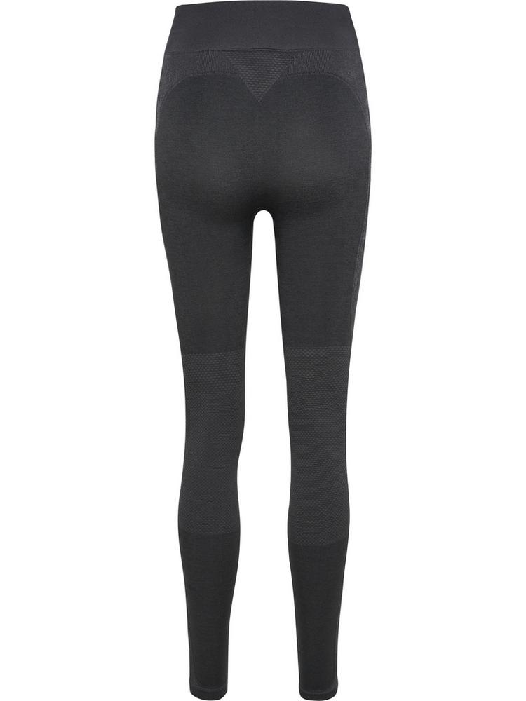 hummel hummel hmlCLEA SEAMLESS MID WAIST TIGHTS Tights Damen - EBONY - 0 | SportScheck
