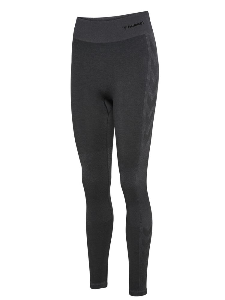 hummel hummel hmlCLEA SEAMLESS MID WAIST TIGHTS Tights Damen - EBONY - 1 | SportScheck