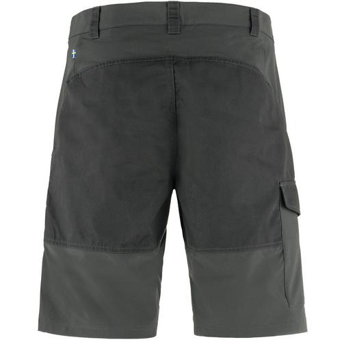 Rückansicht von FJÄLLRÄVEN Bermuda Abisko Funktionsshorts Herren Grau