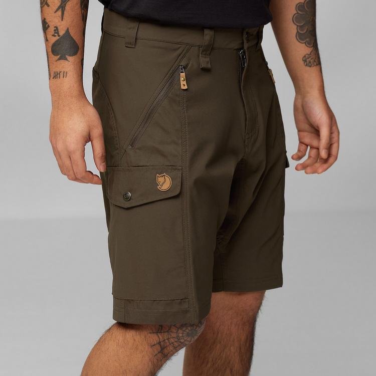 FJ&Auml;LLR&Auml;VEN FJ&Auml;LLR&Auml;VEN Bermuda Abisko Funktionsshorts Herren - Grau - 3 | SportScheck
