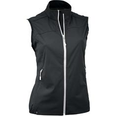 Maul Sport Entschenkopf Outdoorweste Damen Schwarz