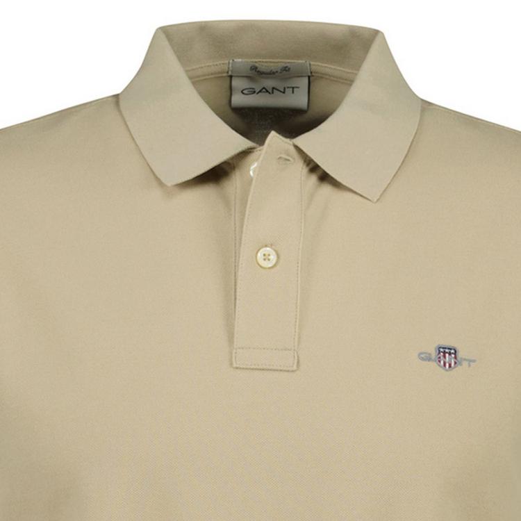 GANT GANT Poloshirt Poloshirt Herren - Beige (Oat) - 1 | SportScheck