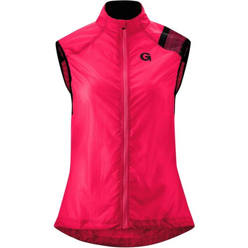 Rückansicht von Gonso Varone Outdoorweste Damen Pink