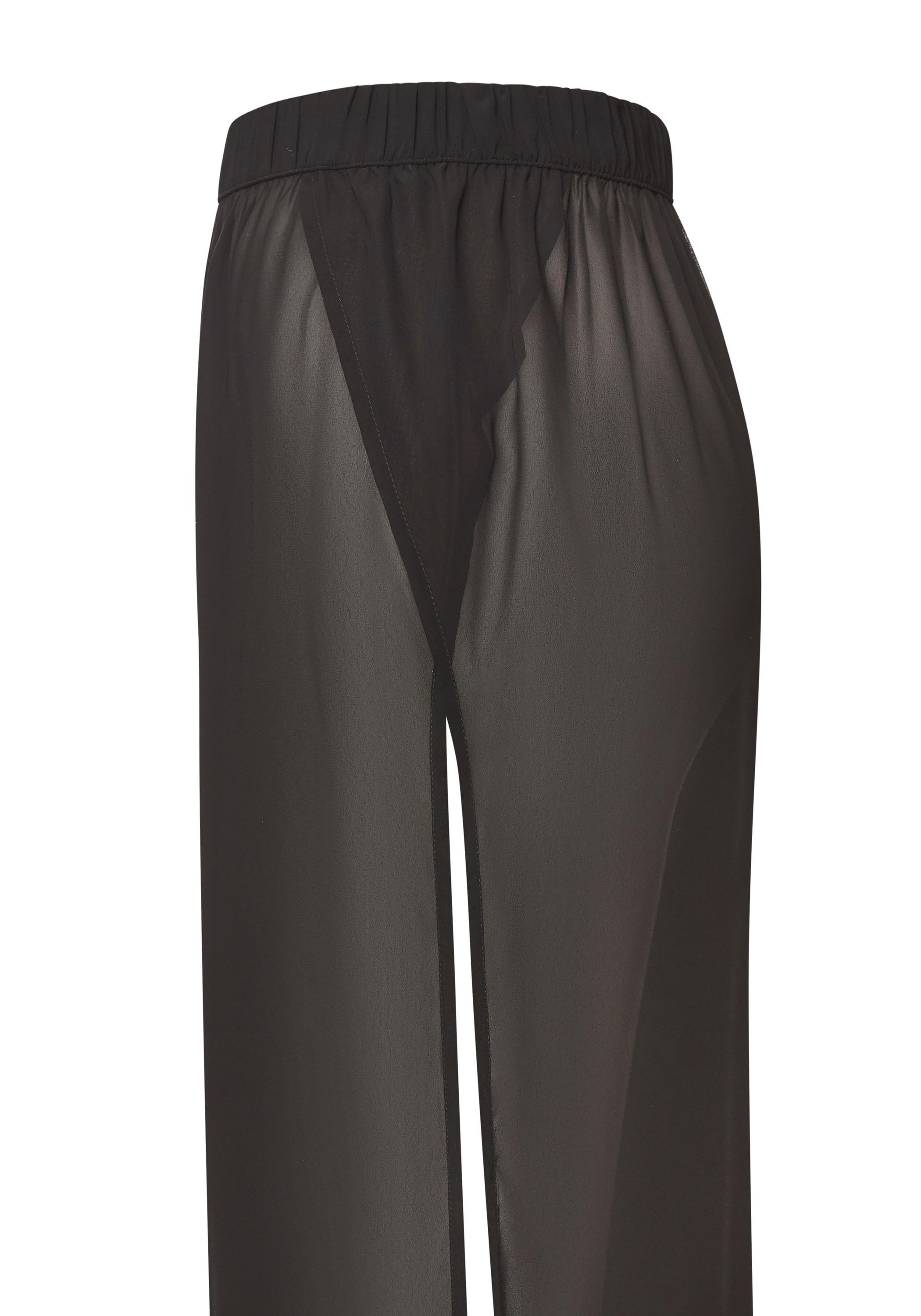 Lascana Strandhose Stoffhose Damen - schwarz