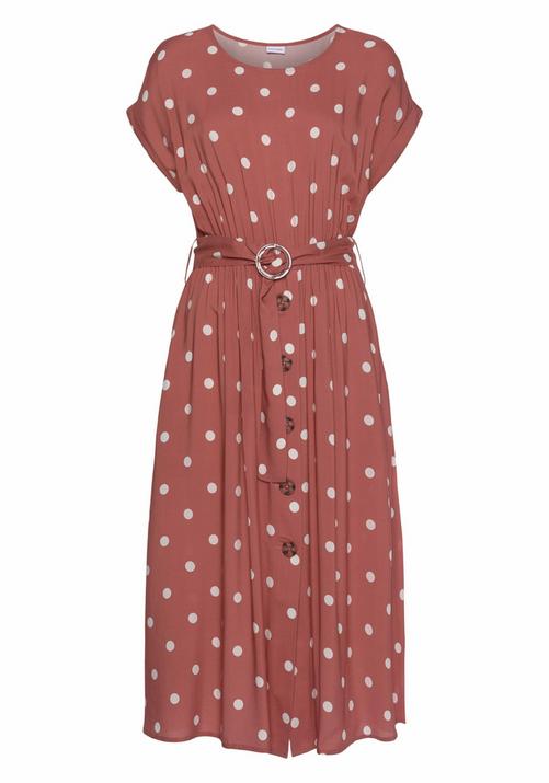 Lascana Midikleid Kleid Damen
