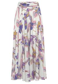 Lascana Hosenrock Hosenrock Damen - creme-flieder-ros&eacute; bedruckt