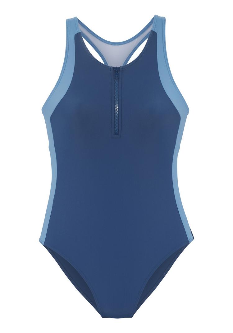 LASCANA Active LASCANA Active Badeanzug Badeanzug Damen - rauchblau - 0 | SportScheck