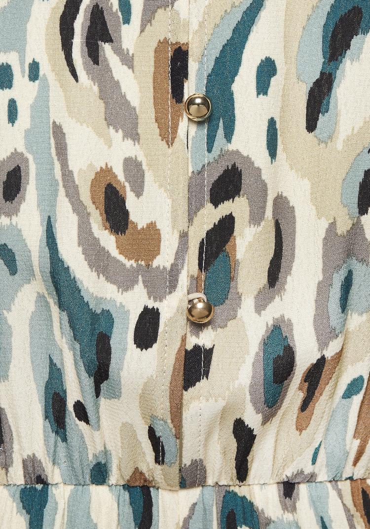 Lascana Lascana Maxikleid Maxikleid Damen - sand bedruckt - 0 | SportScheck