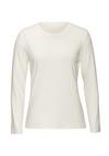 Lascana Langarmshirt Langarmshirt Damen - creme