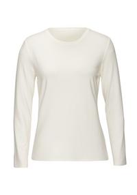 Lascana Langarmshirt Langarmshirt Damen - creme