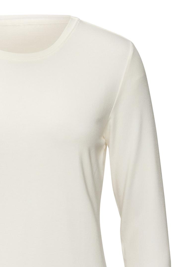 Lascana Lascana Langarmshirt Langarmshirt Damen - creme - 0 | SportScheck