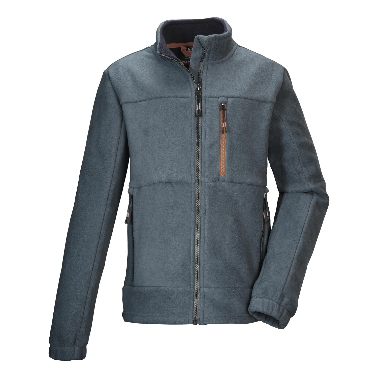 KILLTEC KOW 225 BYS FLC JCKT Fleecejacke Kinder - Rauchblau