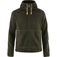 FJ&Auml;LLR&Auml;VEN &Ouml;vik Fleece Hoodie Funktionsjacke Herren - Moos