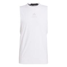 adidas Les Mills Graphic Tanktop T-Shirt Herren White / Ice Purple