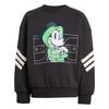 adidas Disney Micky Maus Sweatshirt Kinder Langarmhemd Kinder - Black / Off White / Lime Burst