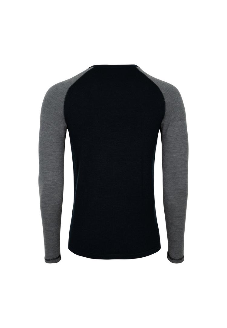 DANISH ENDURANCE DANISH ENDURANCE Merino Funktionsshirt Herren - black/dark grey - 0 | SportScheck