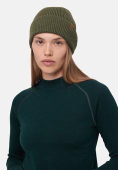 Rückansicht von DANISH ENDURANCE Merino Fleece Stirnband green