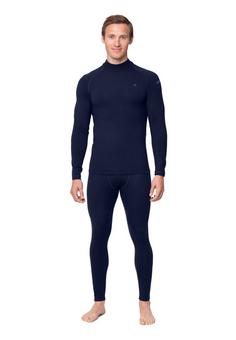 Rückansicht von DANISH ENDURANCE Extreme Baselayer Wäscheset Herren dark navy