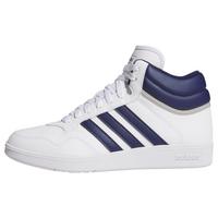 adidas Hoops 4.0 Mid Schuh Sneaker - Cloud White / Dark Blue / Grey Two
