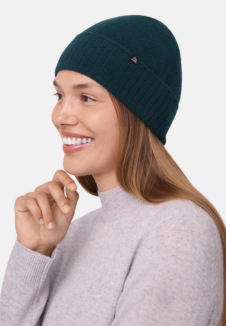DANISH ENDURANCE DANISH ENDURANCE Cashmere Beanie - dark green - 1 | SportScheck