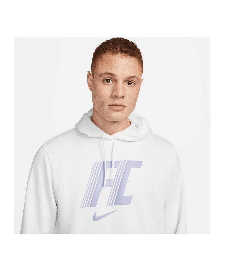 Nike Nike F.C. Fleece Hoody Wei&szlig; Sweatshirt Herren - weiss - 0 | SportScheck