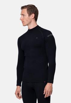 Rückansicht von DANISH ENDURANCE Extreme Merino LS Funktionsshirt Herren schwarz