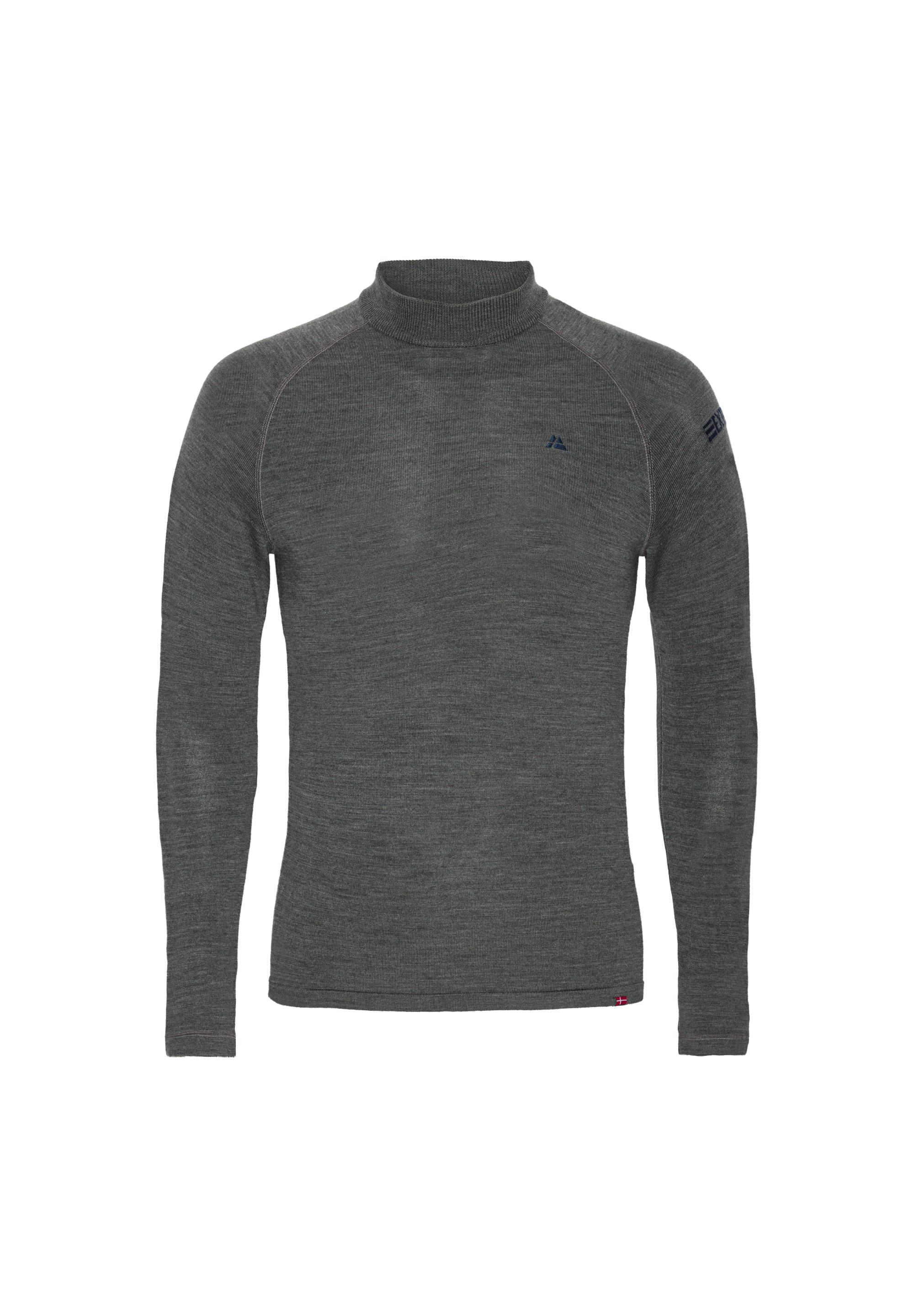 DANISH ENDURANCE Extreme Merino LS Funktionsshirt Herren - dark grey