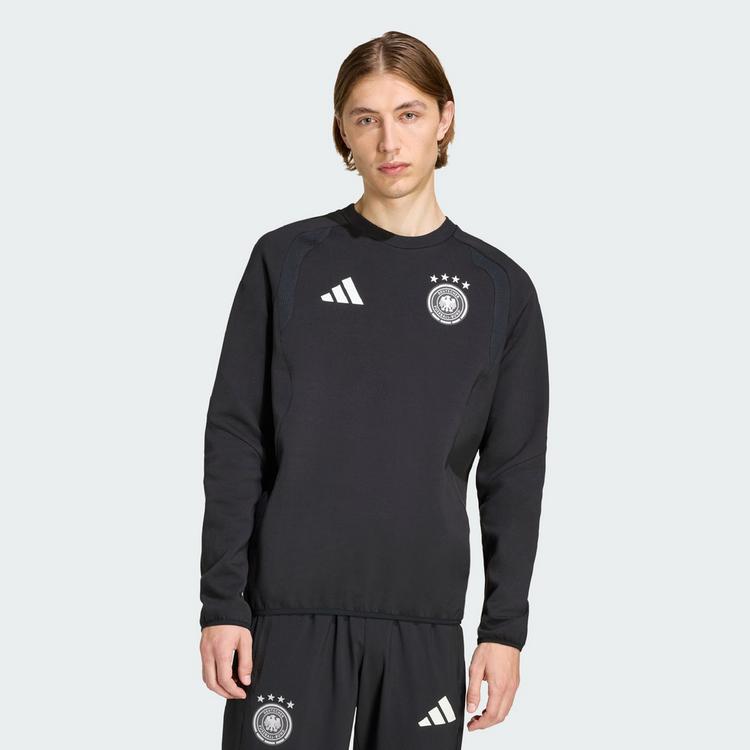 adidas adidas Deutschland Tiro Travel Crew Sweatshirt. Hoodie Herren - Black - 0 | SportScheck