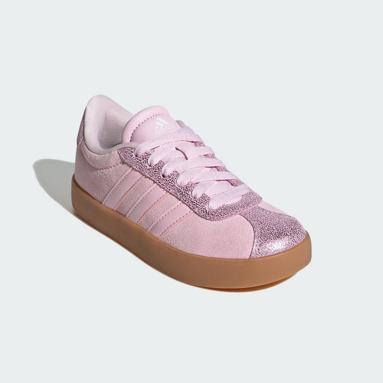 adidas adidas VL Court 3.0 Kids Schuh Sneaker Kinder - Clear Pink / Clear Pink / Gum - 3 | SportScheck
