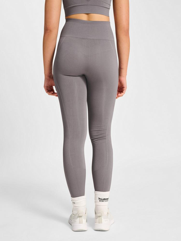 hummel hummel hmlTIF SEAMLESS HIGH WAIST TIGHTS Tights Damen - SHARK - 1 | SportScheck