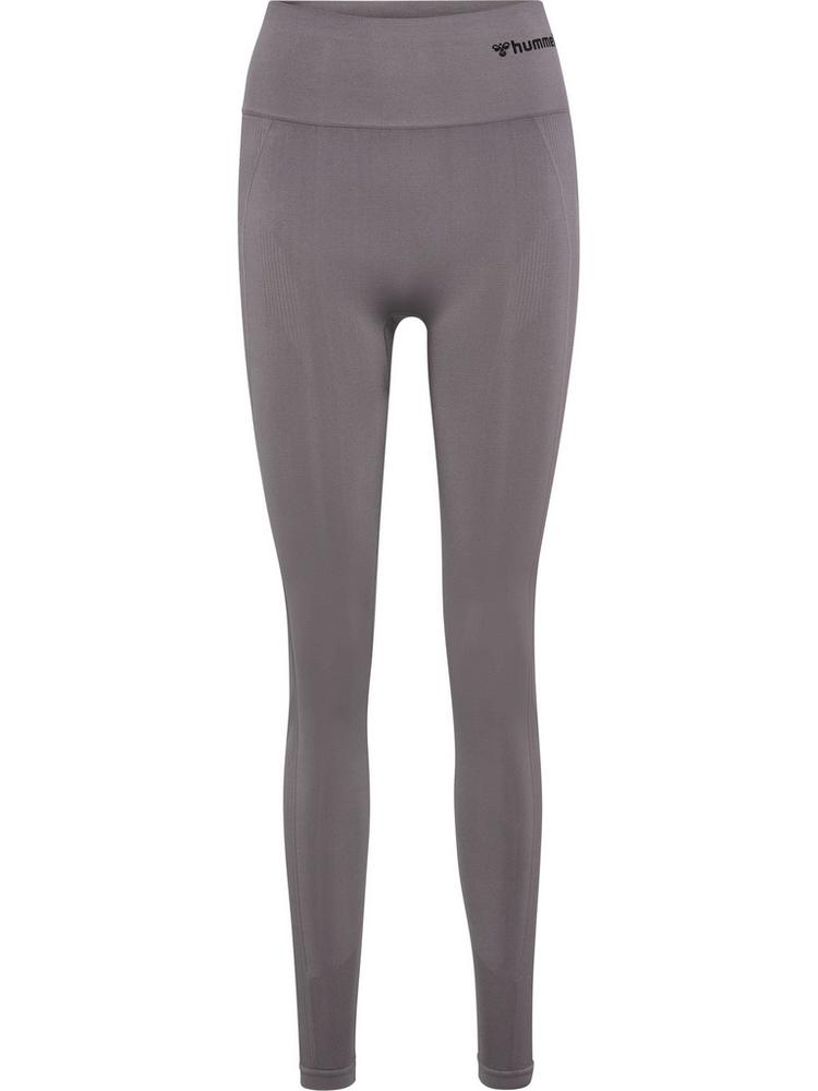 hummel hummel hmlTIF SEAMLESS HIGH WAIST TIGHTS Tights Damen - SHARK - 0 | SportScheck