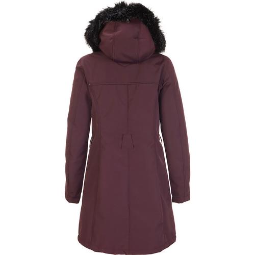 Rückansicht von KILLTEC Solona Funktionsjacke Damen Dunkelorange