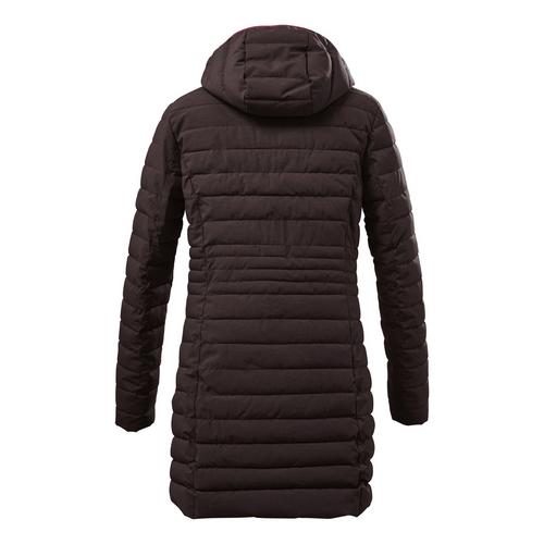 Rückansicht von G.I.G.A. DX by killtec Bacarya Outdoorjacke Damen Pflaume