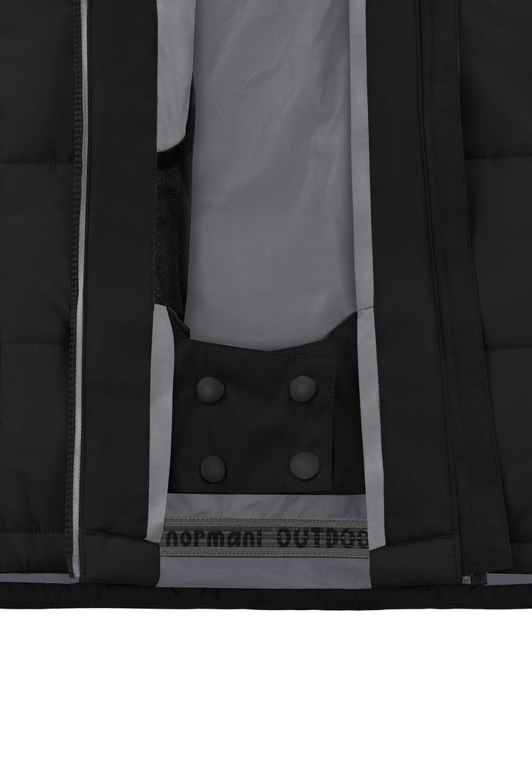 normani Outdoor Sports normani Outdoor Sports Yakutat Funktionsjacke Kinder - Schwarz - 1 | SportScheck