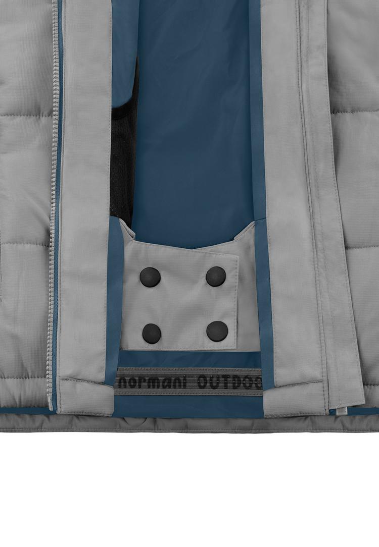 normani Outdoor Sports normani Outdoor Sports Yakutat Funktionsjacke Kinder - Grau - 1 | SportScheck