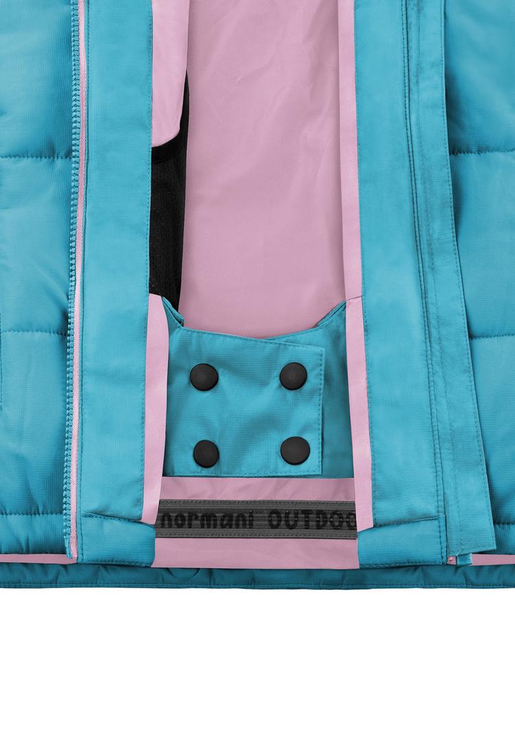 normani Outdoor Sports normani Outdoor Sports Yakutat Funktionsjacke Kinder - Blau - 1 | SportScheck