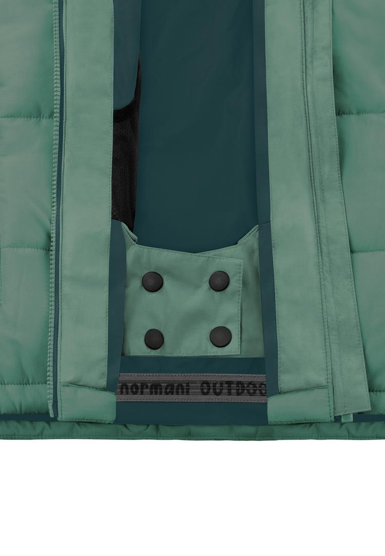 normani Outdoor Sports normani Outdoor Sports Yakutat Funktionsjacke Kinder - Gr&uuml;n - 1 | SportScheck