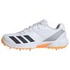 adidas 22YDS Spike Cricket-Schuh Multifunktionsschuhe - Cloud White / Aurora Onix / Lucid Tangerine