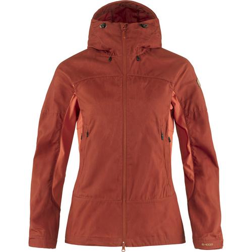 Rückansicht von FJÄLLRÄVEN Abisko Lite Trekking Funktionsjacke Damen Terra