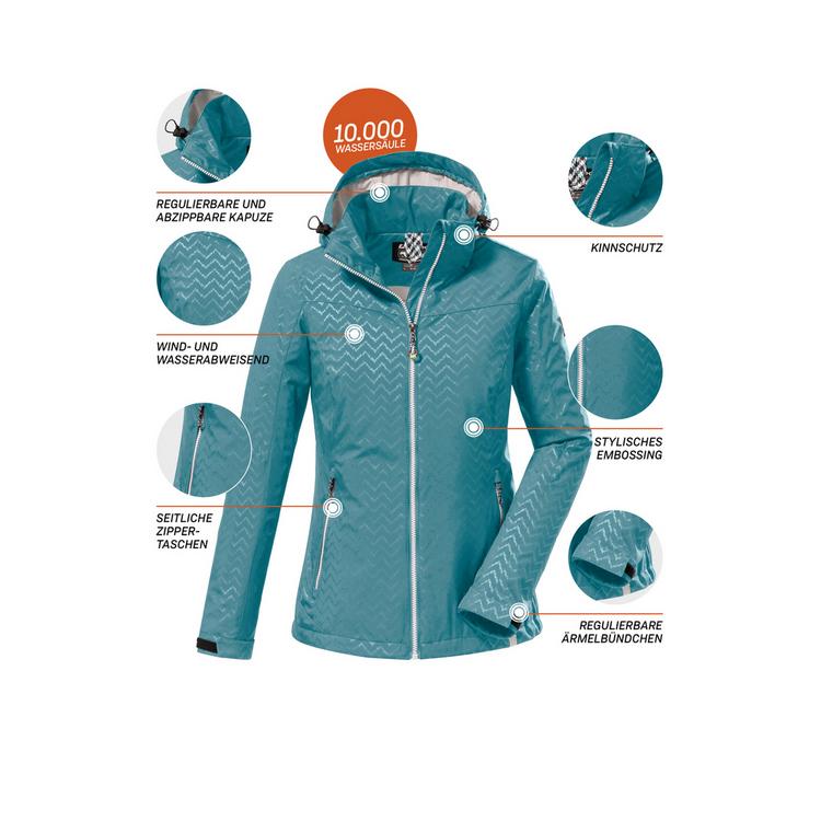 KILLTEC KILLTEC KOS 176 Softshelljacke Damen - Petrol - 1 | SportScheck