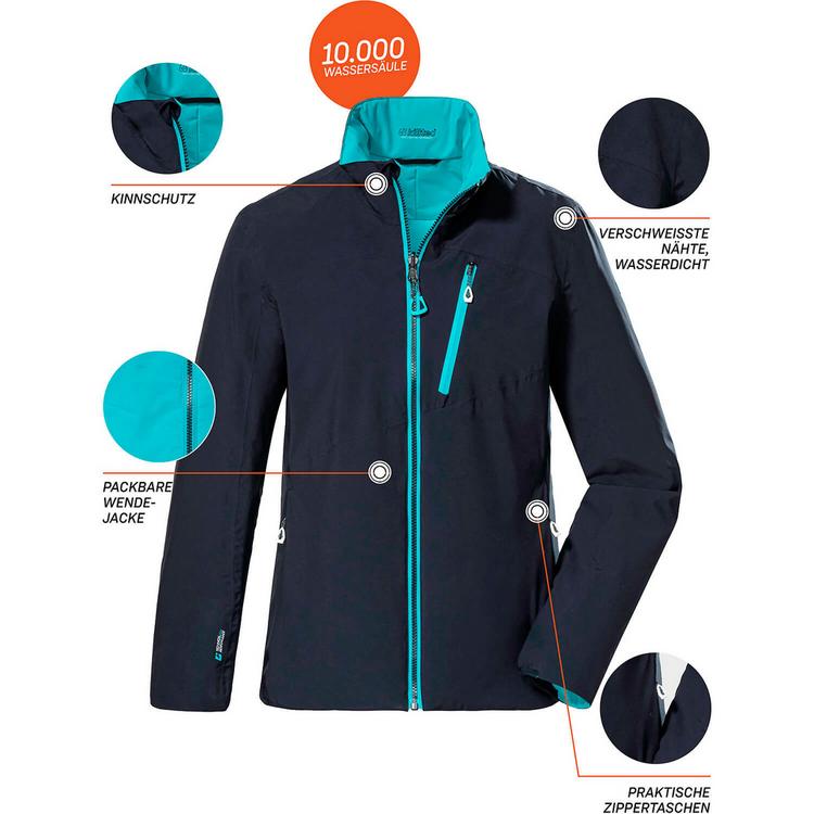 KILLTEC KILLTEC KOW100 Funktionsjacke Damen - Marine - 3 | SportScheck