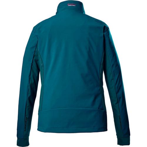 Rückansicht von KILLTEC KOW102 Softshelljacke Damen Petrol