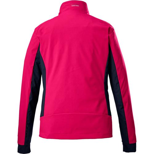 Rückansicht von KILLTEC KOW102 Softshelljacke Damen Beere